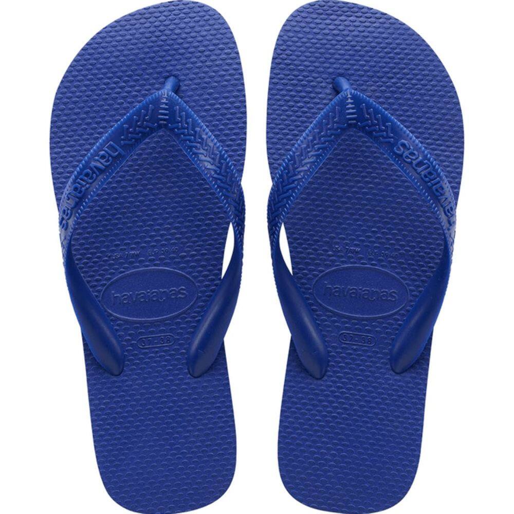 Chinelo Dedo Casual Unissex Clássico Borracha Havaianas Top - 35-36 - Azul Royal