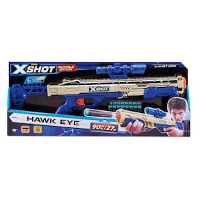 Lançador X-Shot Royale Hawk Eye 16 Dardos Candide 5603