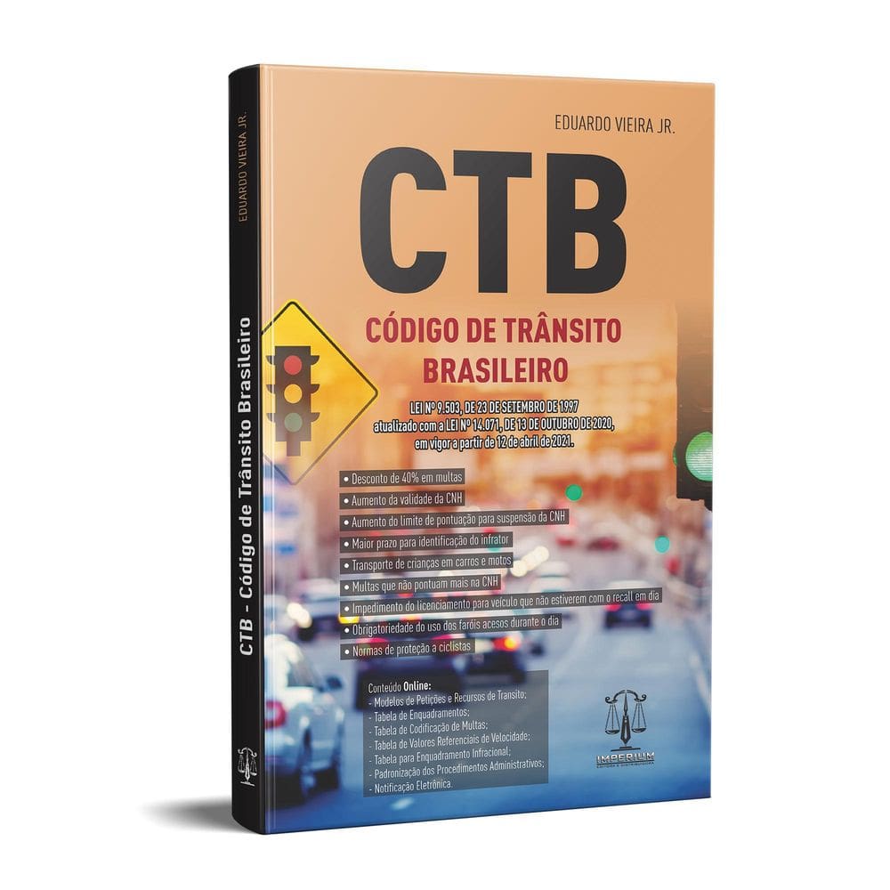 Livro Ctb - Código De Trânsito Brasileiro