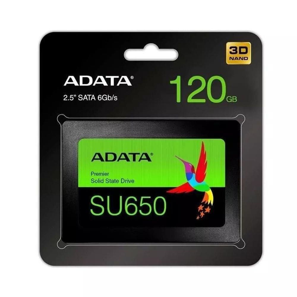 Ssd Adata 120Gb 2,5 Sata 3 - Asu650Ss-120Gt-R