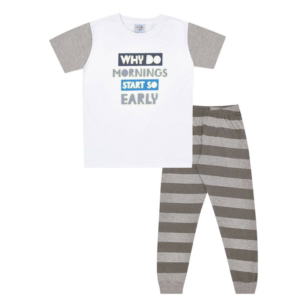 Pijama  -  Branco  - 200455-3