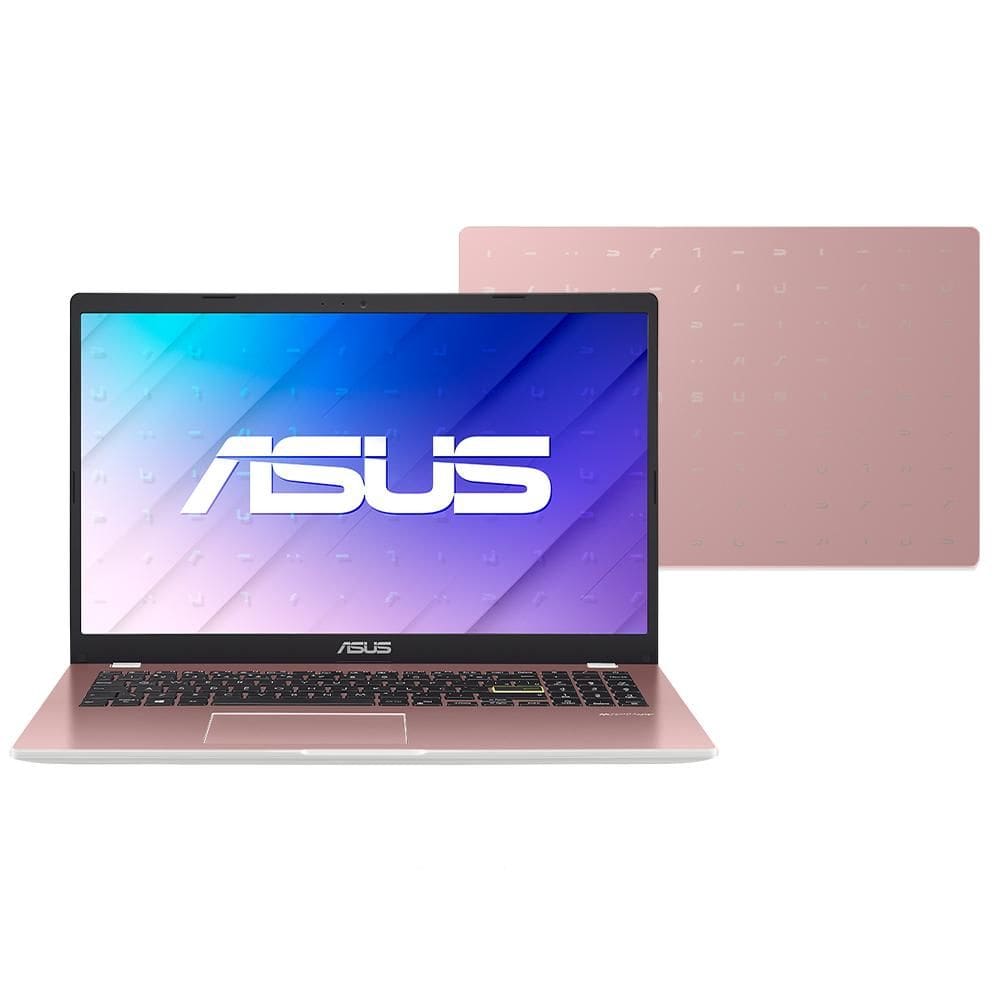 Notebook ASUS Vivobook Go 15 E510KA Intel Celeron Dual Core N4500 4GB Ram 128GB EMMC Windows 11 Home 15,60" HD Rosa - BR833WS