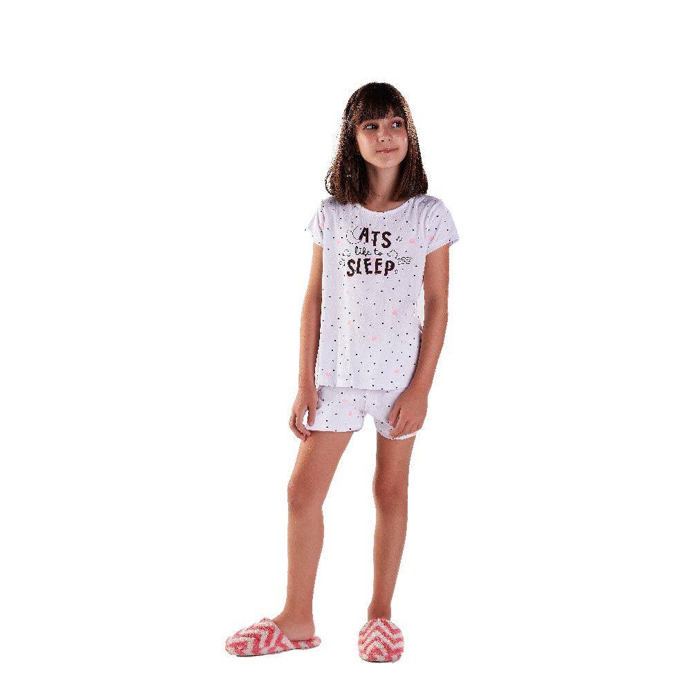Pijama  -  Rotativo Branco  - 200201-289