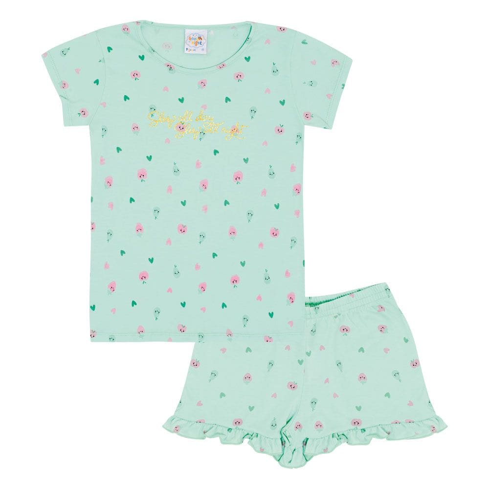 Pijama Infantil Menina - Rotativo Tiffany - 200613-1321