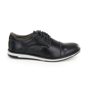 Sapato Footwear Confort BR2 Com Cadarço Confortável Preto