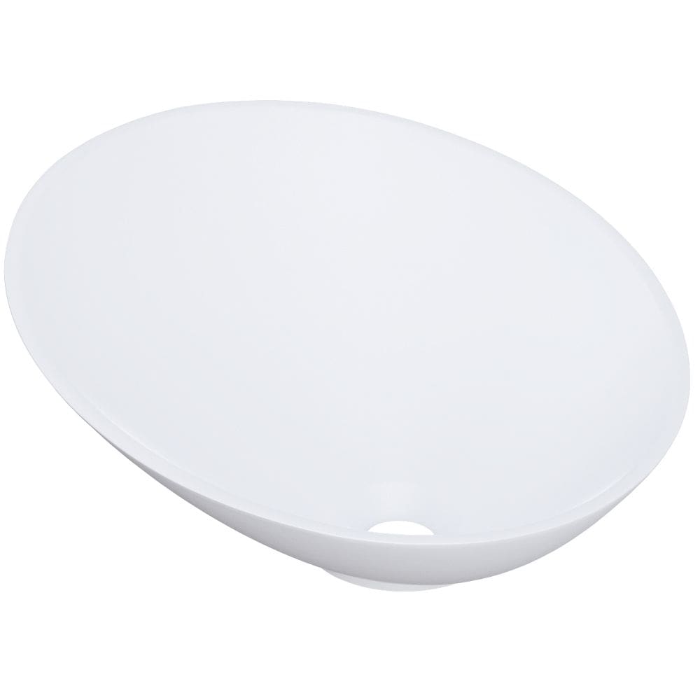 Cuba de Apoio Meia Lua Para Banheiro Lavabo C01 BM38W Branco Matte Fosca - Lyam