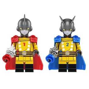 Boneco Blocos De Montar Gamma 1 Gamma 2 Dragon Ball Z
