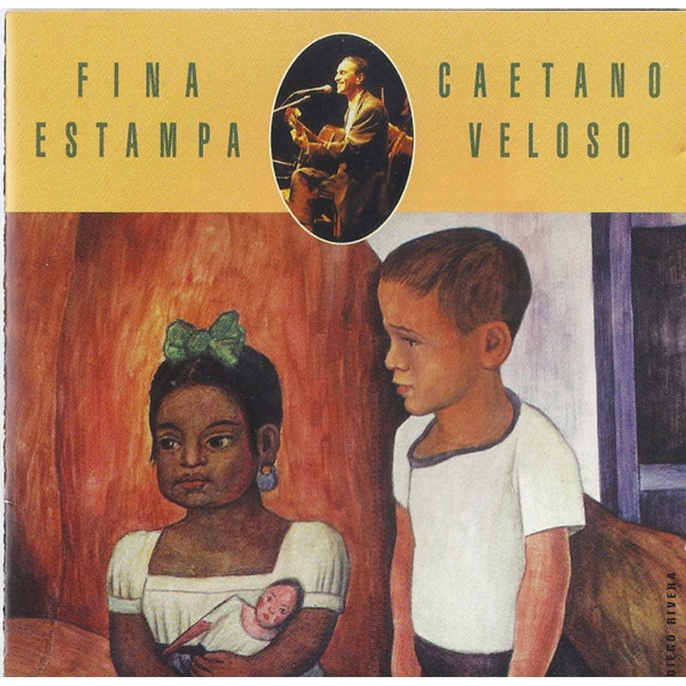 Cd Caetano Veloso – Fina Estampa - Ao Vivo
