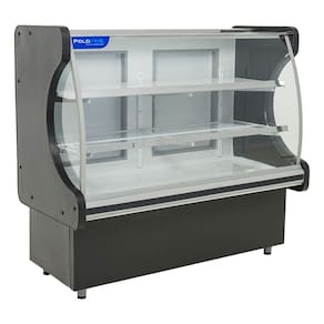 Balcão Refrigerado 1mt Polofrio Balcão 1,00 Preto 1 Placa Fria 220v