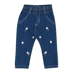 Calca Bebê Menina - Indigo Escuro - 50505-1113