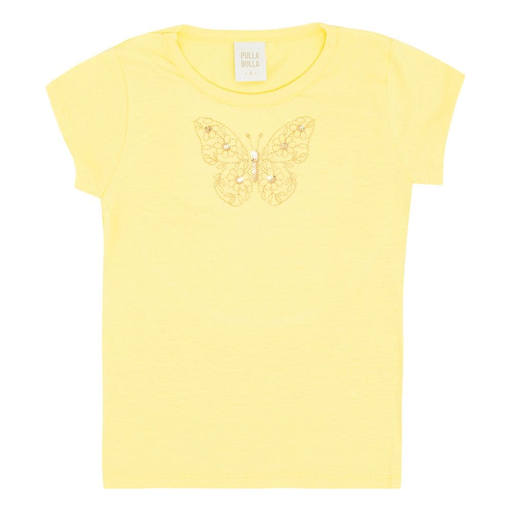 Blusa Infantil Menina - Amarelo - 50705-4