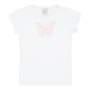 Blusa Infantil Menina - Branco - 50705-3