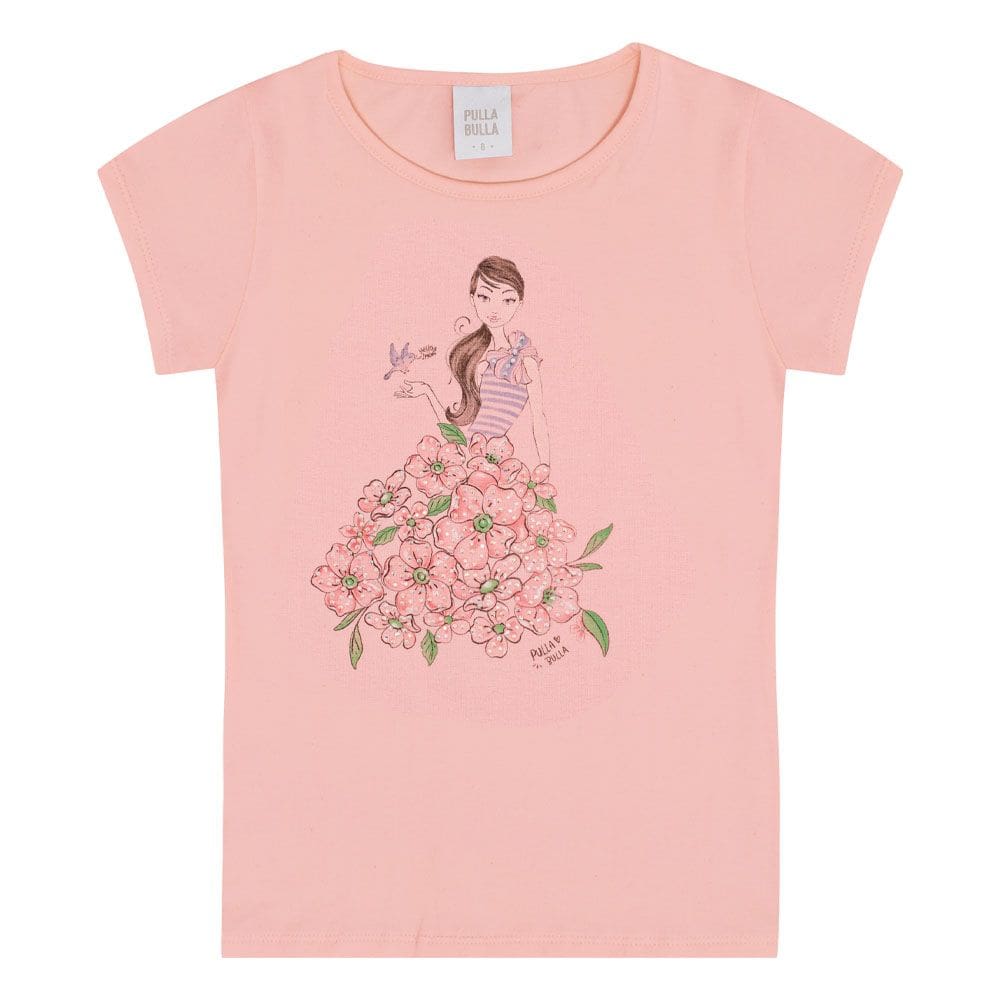 Blusa Infantil Menina - Rose - 50700-11