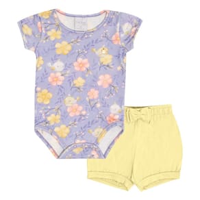 Conjunto Bebê Menina - Digital Lavanda - 50516-1309