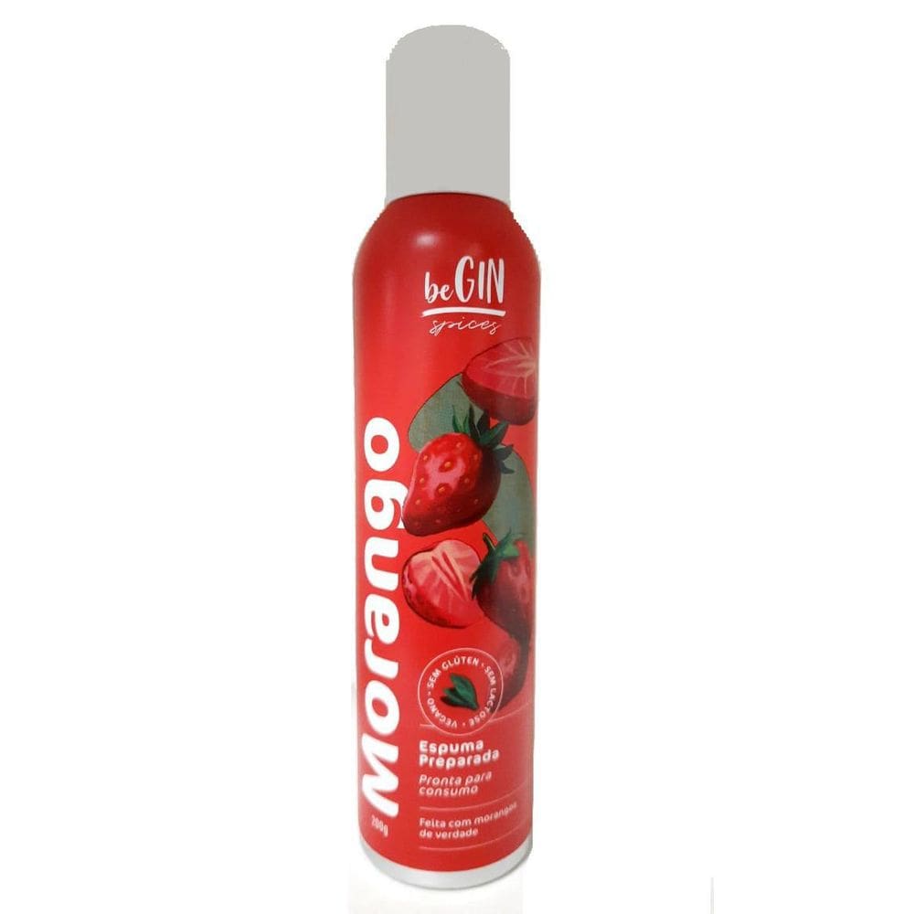 Espuma De Morango Para Drinks Begin 200G