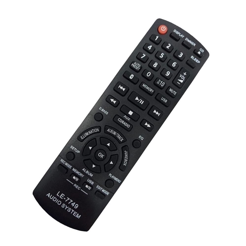Controle Remoto Para Som Panasonic Sa-Akx72Ph Sa-Akx72P