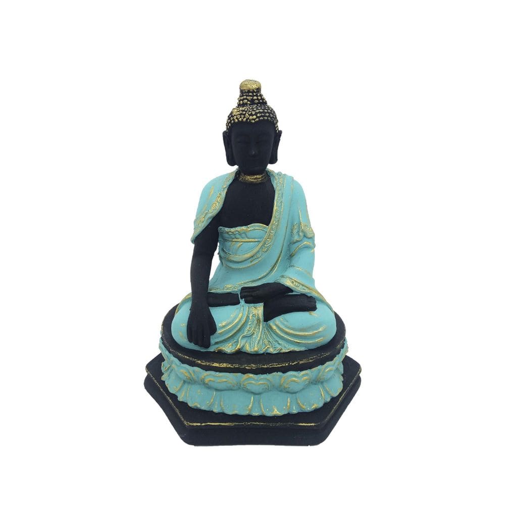 Buda Sentado - Paz, Calma, Sabedoria - 15x16x15cm