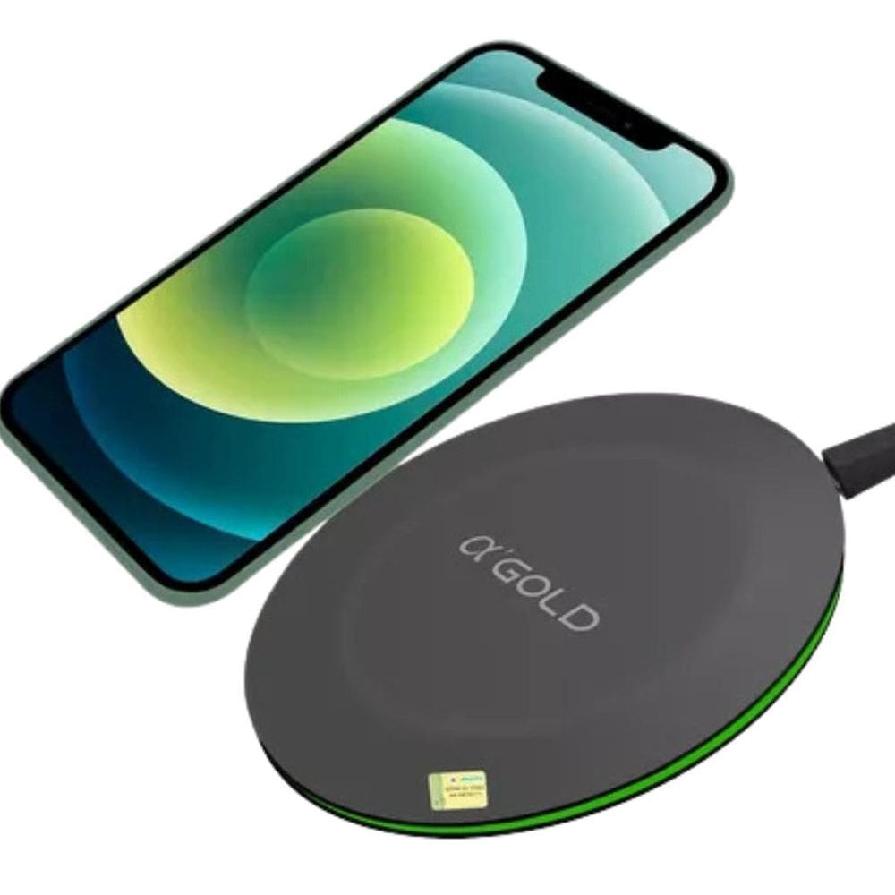 Carregador Por Indução 15W A`Gold Turbo Com Magsafe Indutor