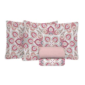 Jogo De Cama King Size 130 Fios Fiori - Laura  7320-3