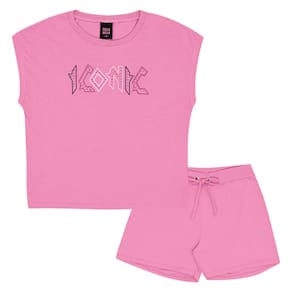 Conjunto Juvenil Menina  - Pink - 50825-301