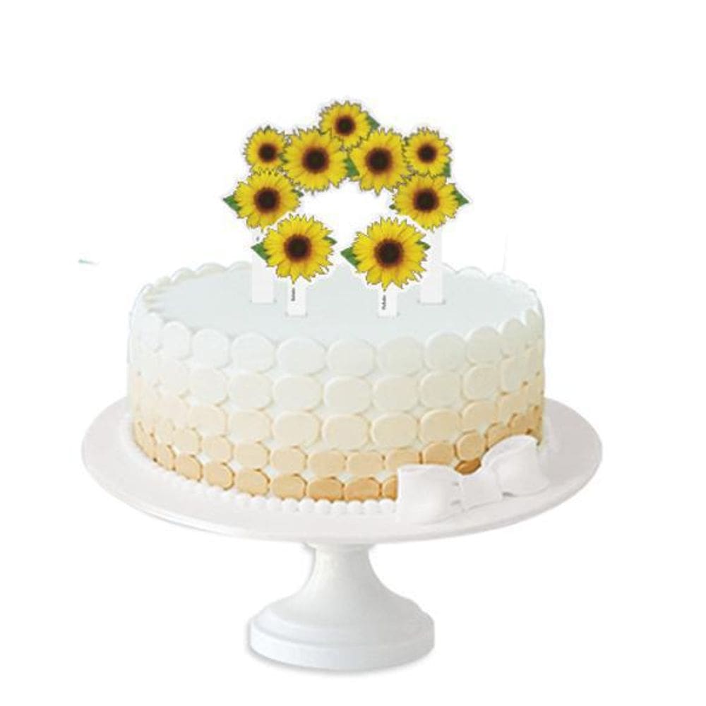 Topper Para Bolo Girassol - Festcolor