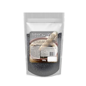 Gergelim Preto Sabor Da Terra 200G