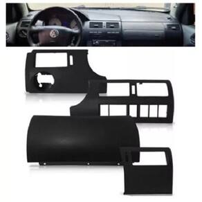Moldura Lateral Central Air Bag Gol Saveiro Parati G3 Preta