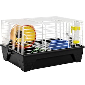 Gaiola para Hamster Pronta para Uso com Rodinha e Acessórios