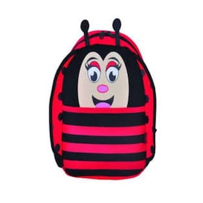 Mochila Joaninha Térmica Criança 26X25Cm Wincy