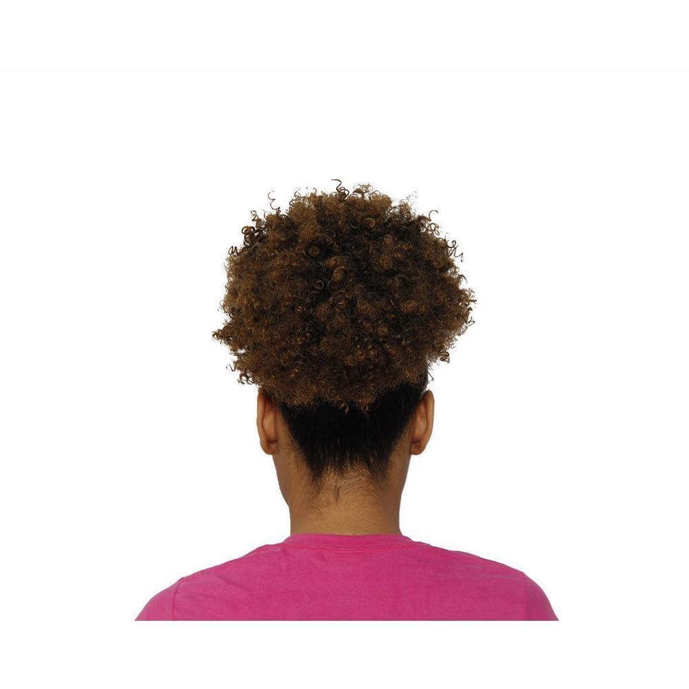 Coque Afro Puff Black Cor Castanho Acobreado 1Bt27 Fibra