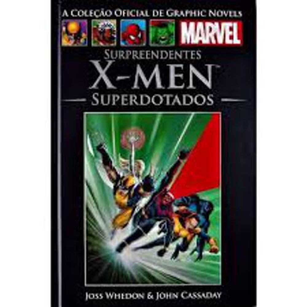 Livro A Coleção Oficial Graphic Novels Surpreendentes X-Men