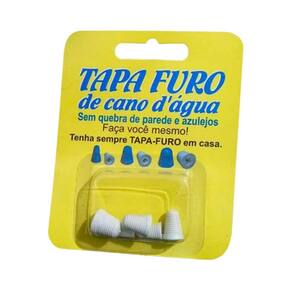 Kit Tapa Furo Cano D`Água