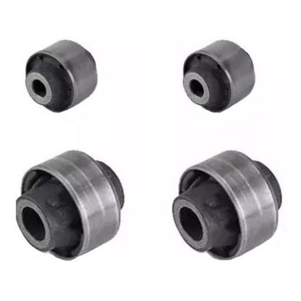 Kit 4 Bucha Bandeja Balança Nissan Versa Todos