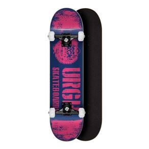 Skate Montado Profissional Urgh Marfim 8 Spray Marinho