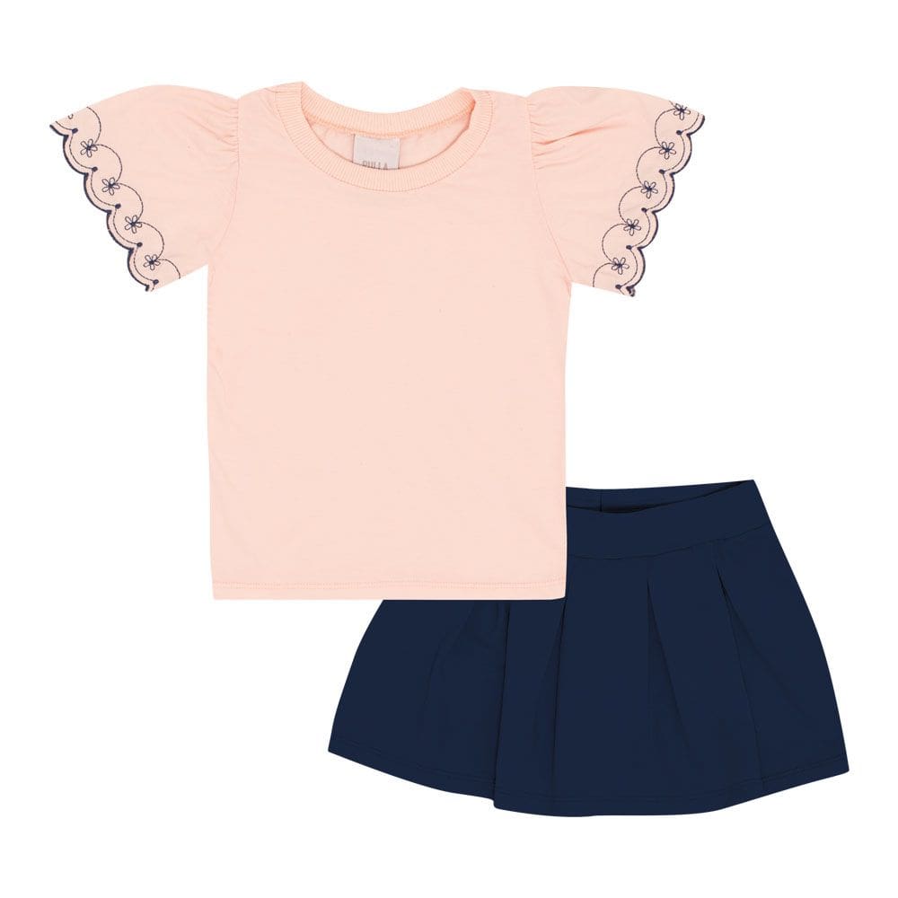 Conjunto Primeiros Passos  Menina - Rosa Po - 50623-1298