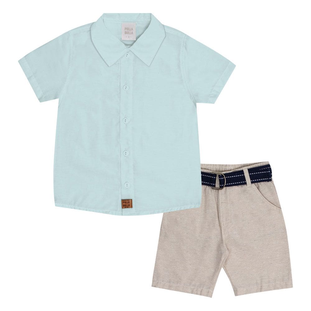 Conjunto Primeiros Passos  Menino - Céu - 50681-69