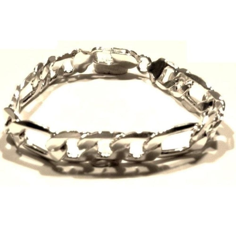 Pulseira Masculina Elos Em Aço Inox