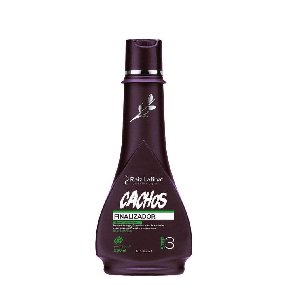 Finalizador Creme Cachos Raiz Latina 250Ml
