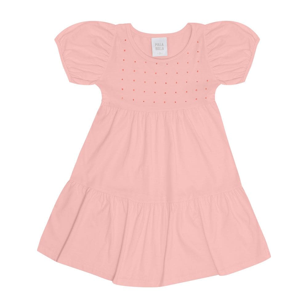 Vestido Primeiros Passos Menina - Rose - 50613-11