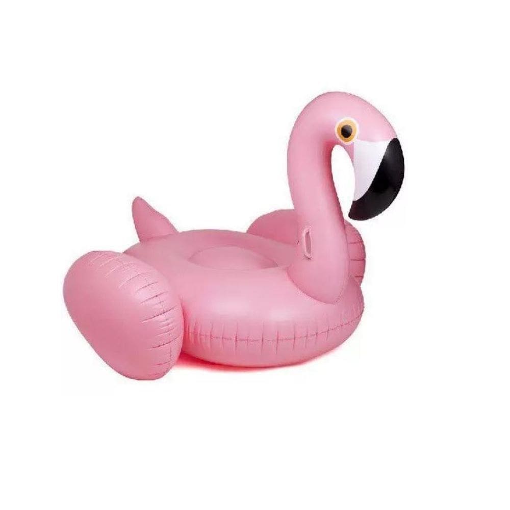 Boia Inflável Flamingo Gigante Para Adulto Piscina Praia