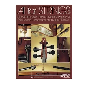 All For Strings Comprehensive String Method - Book 3 Viola