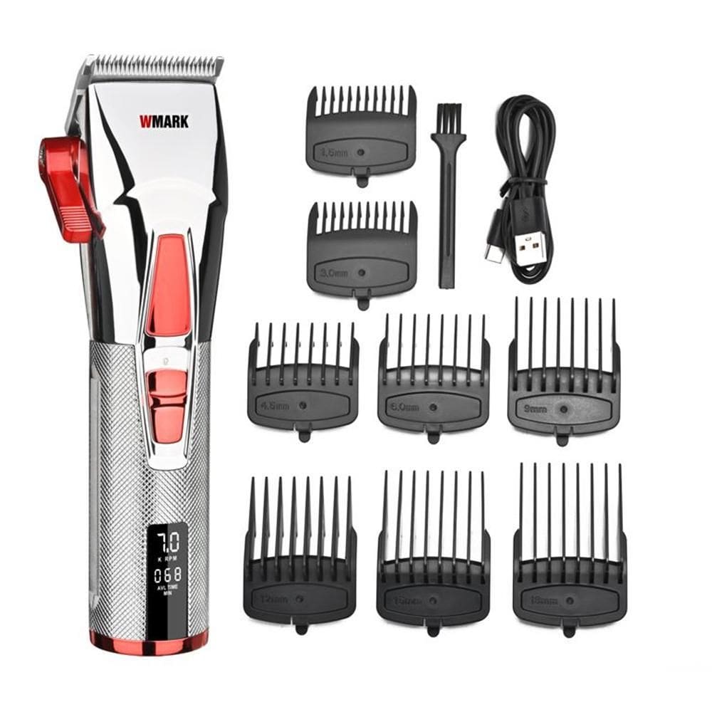 Maquina De Cortar Cabelo Wmark Ng 2036 Display Profissional