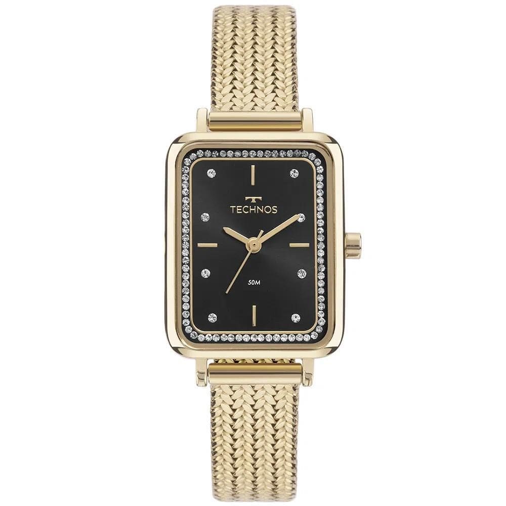 Relógio Technos Analógico Dourado Feminino Gl32Ai1P
