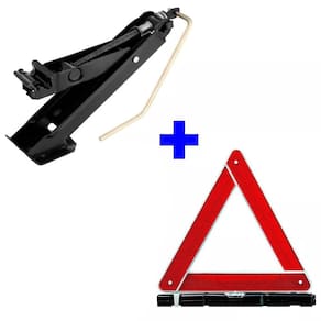 Kit Macaco Automotivo E Triângulo Segurança