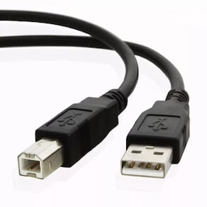 Cabo USB 2.0 para Impressora 1,7 Mts Com Filtro
