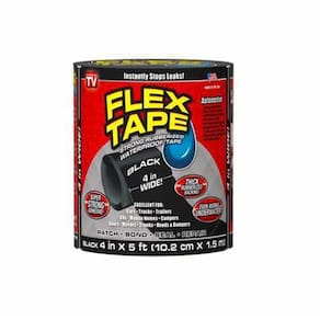 Flex Tape Black 4X5`