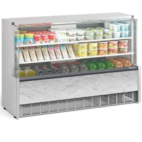 Balcão Refrigerado Universal Aurora 2 Placas Frias Gpda175r Gelopar 2 Placa Fria 1,73mt Branco 220v