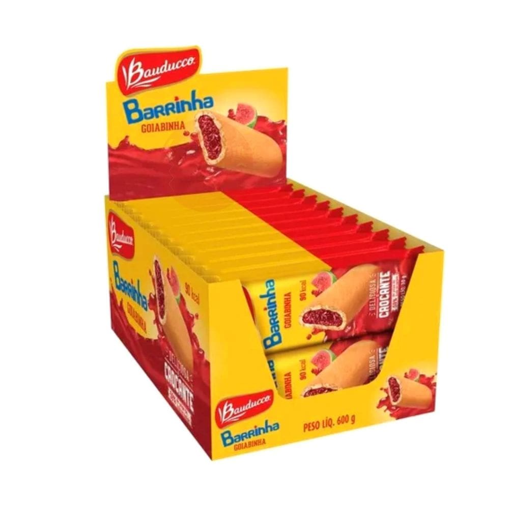 Barrinha Goiabinha Bauducco Caixa 30G - 20 Und