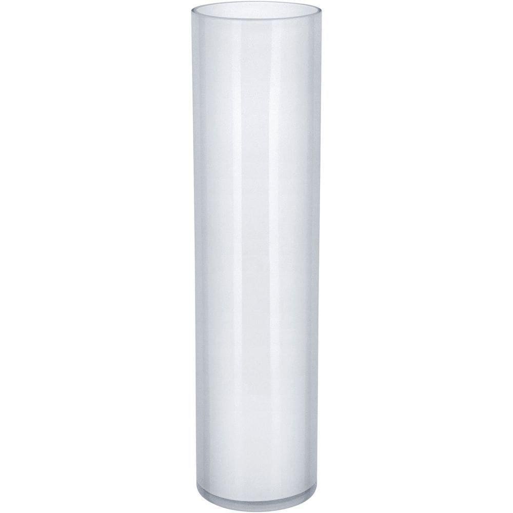 Vaso Decorativo Enfeite Casavidro 40x10x10cm Branco