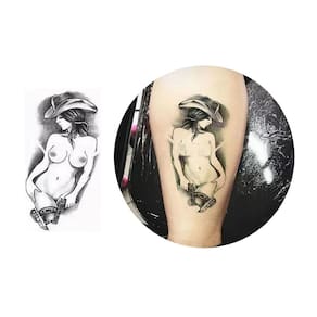 Tatuagens Temporárias Cowgirl Badgirl